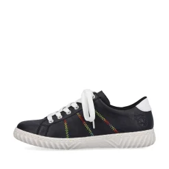 Rieker Low Shoes & Slippers-Women'S Lace-Up Shoes Navy Blue