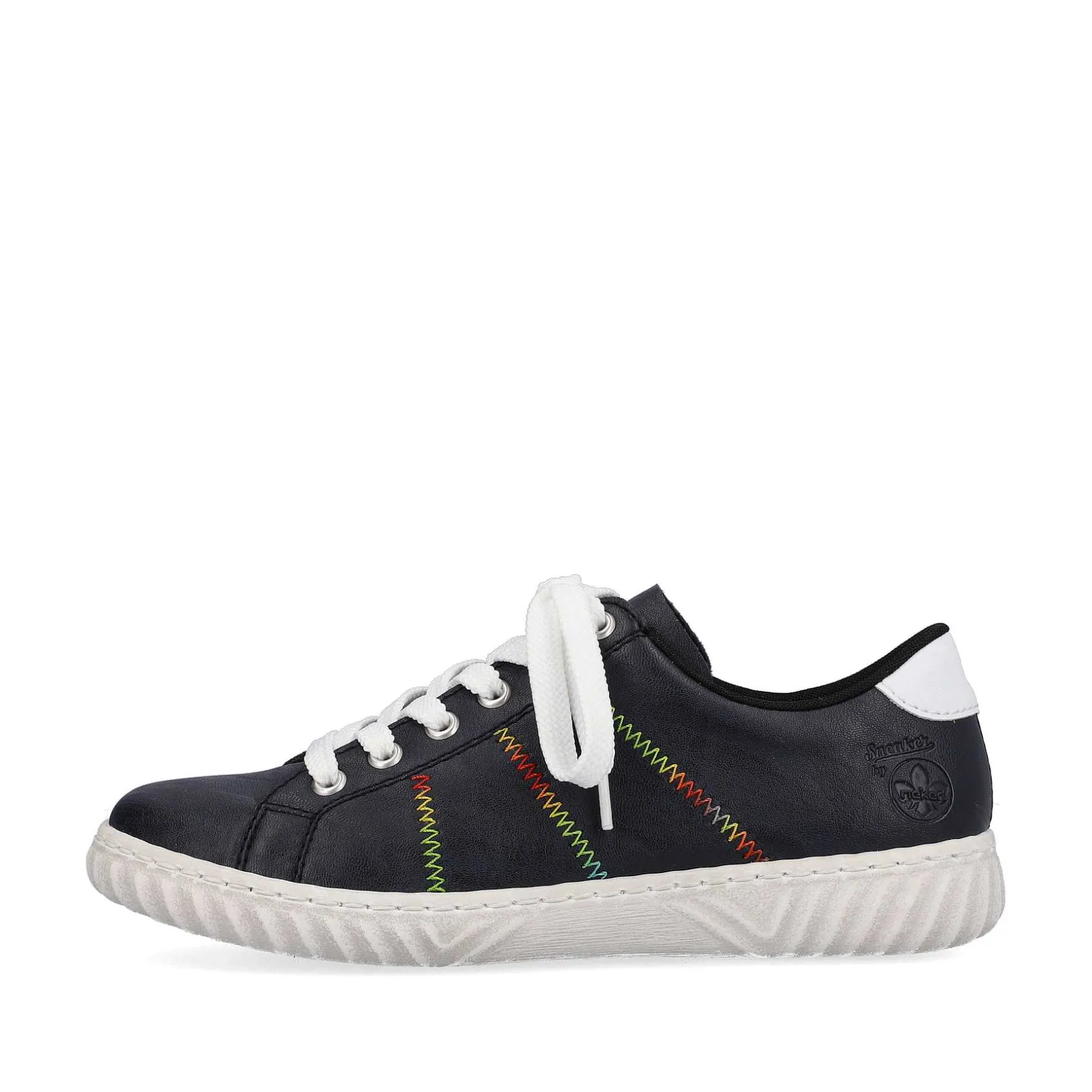 Rieker Low Shoes & Slippers-Women'S Lace-Up Shoes Navy Blue