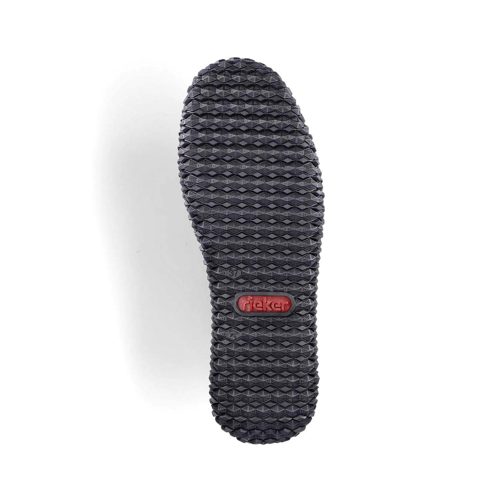 Rieker Low Shoes & Slippers-Women'S Lace-Up Shoes Graphite Black