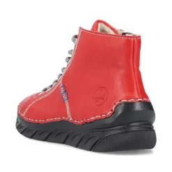 Rieker Low Shoes & Slippers-Women'S Lace-Up Shoes Fire Red