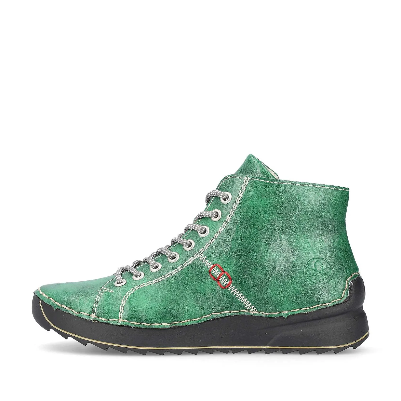 Rieker Low Shoes & Slippers-Women'S Lace-Up Shoes Emerald Green