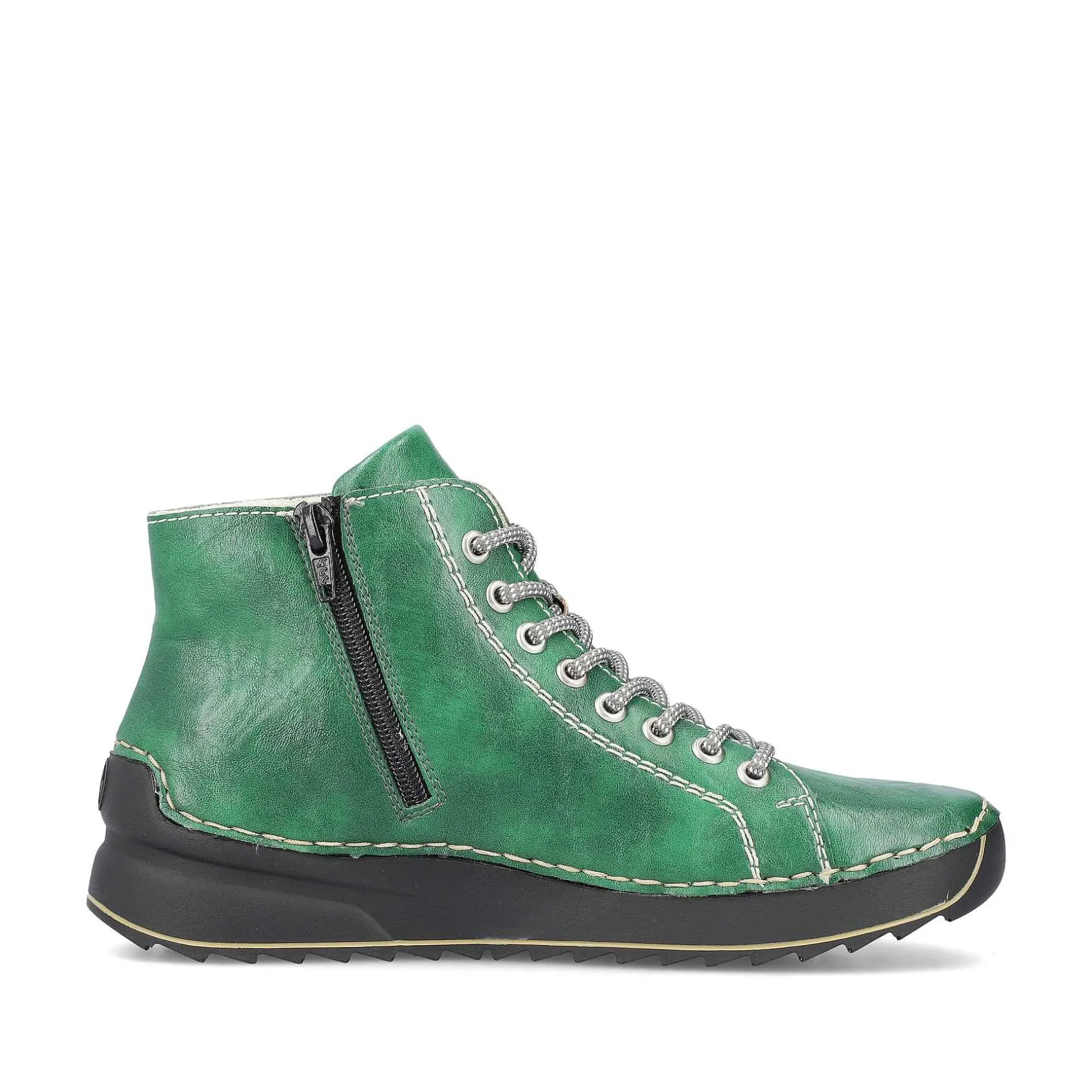Rieker Low Shoes & Slippers-Women'S Lace-Up Shoes Emerald Green