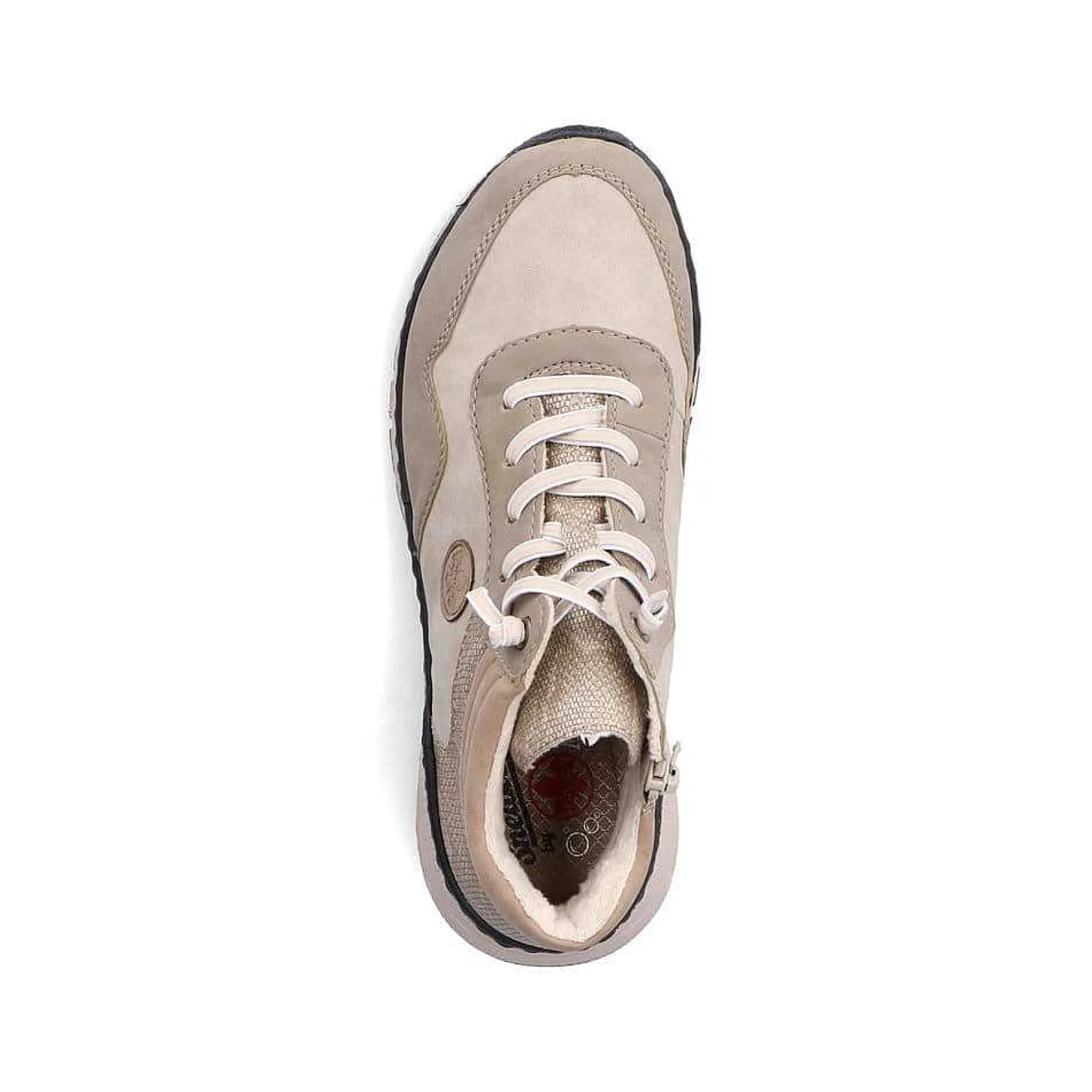 Rieker Low Shoes & Slippers-Women'S Lace-Up Shoes Light Beige