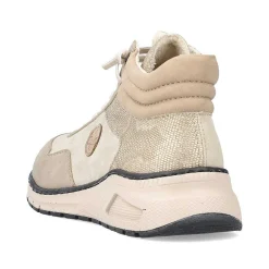 Rieker Low Shoes & Slippers-Women'S Lace-Up Shoes Light Beige