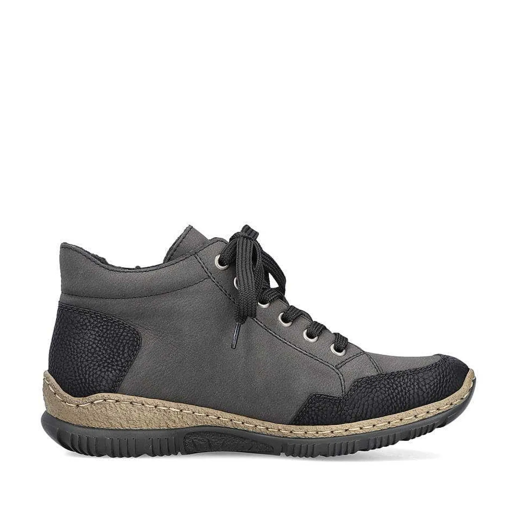 Rieker Low Shoes & Slippers-Women'S Lace-Up Shoes Anthracite