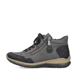 Rieker Low Shoes & Slippers-Women'S Lace-Up Shoes Anthracite