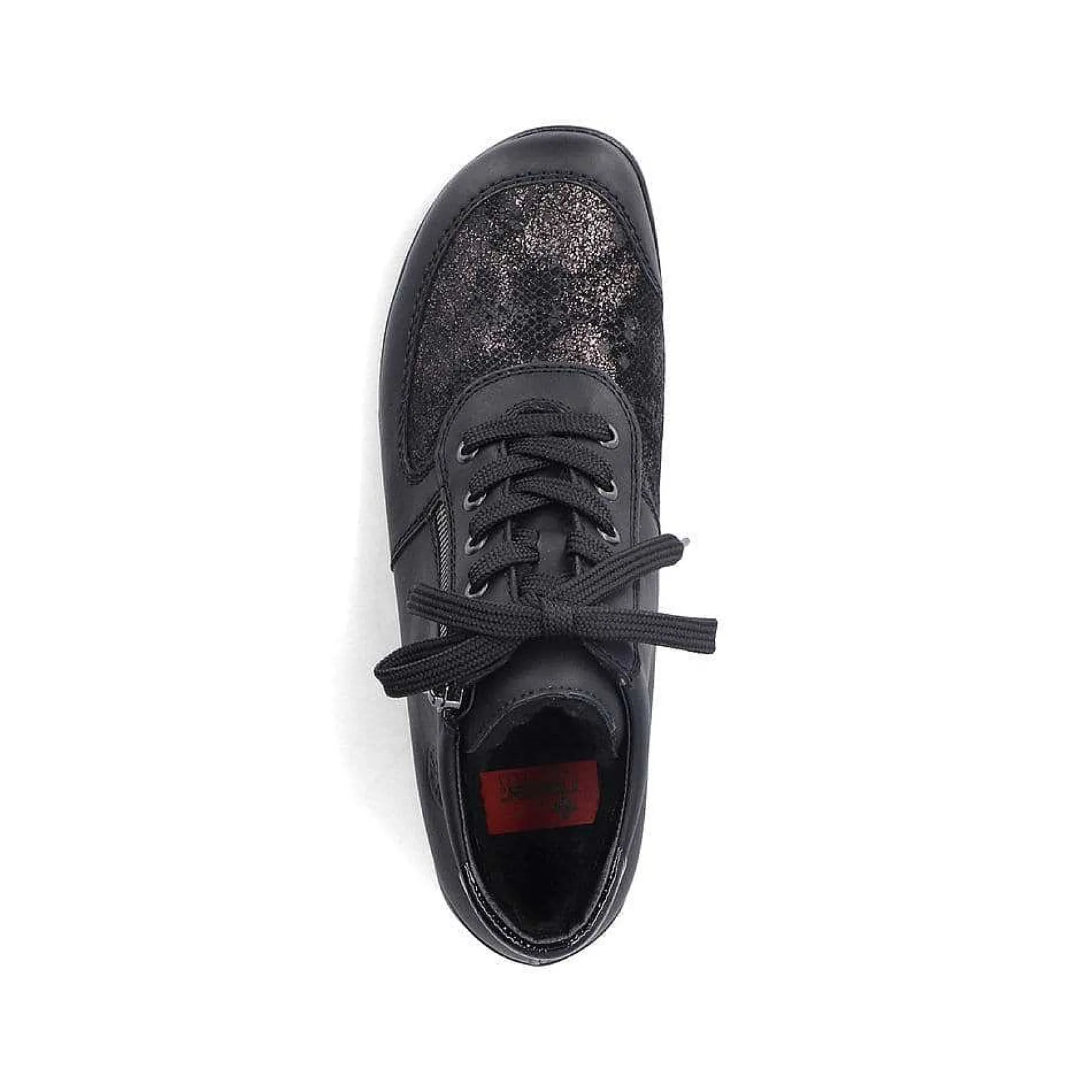 Rieker Low Shoes & Slippers-Women'S Lace-Up Shoes Deep Black