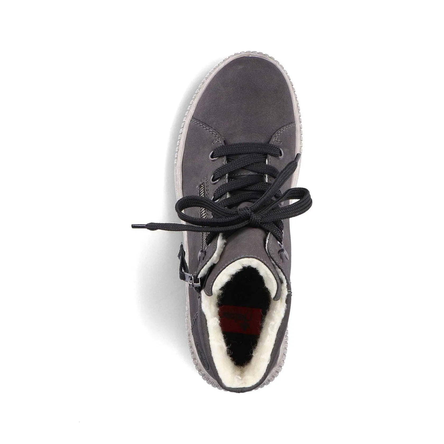 Rieker Low Shoes & Slippers-Women'S Lace-Up Shoes Anthracite