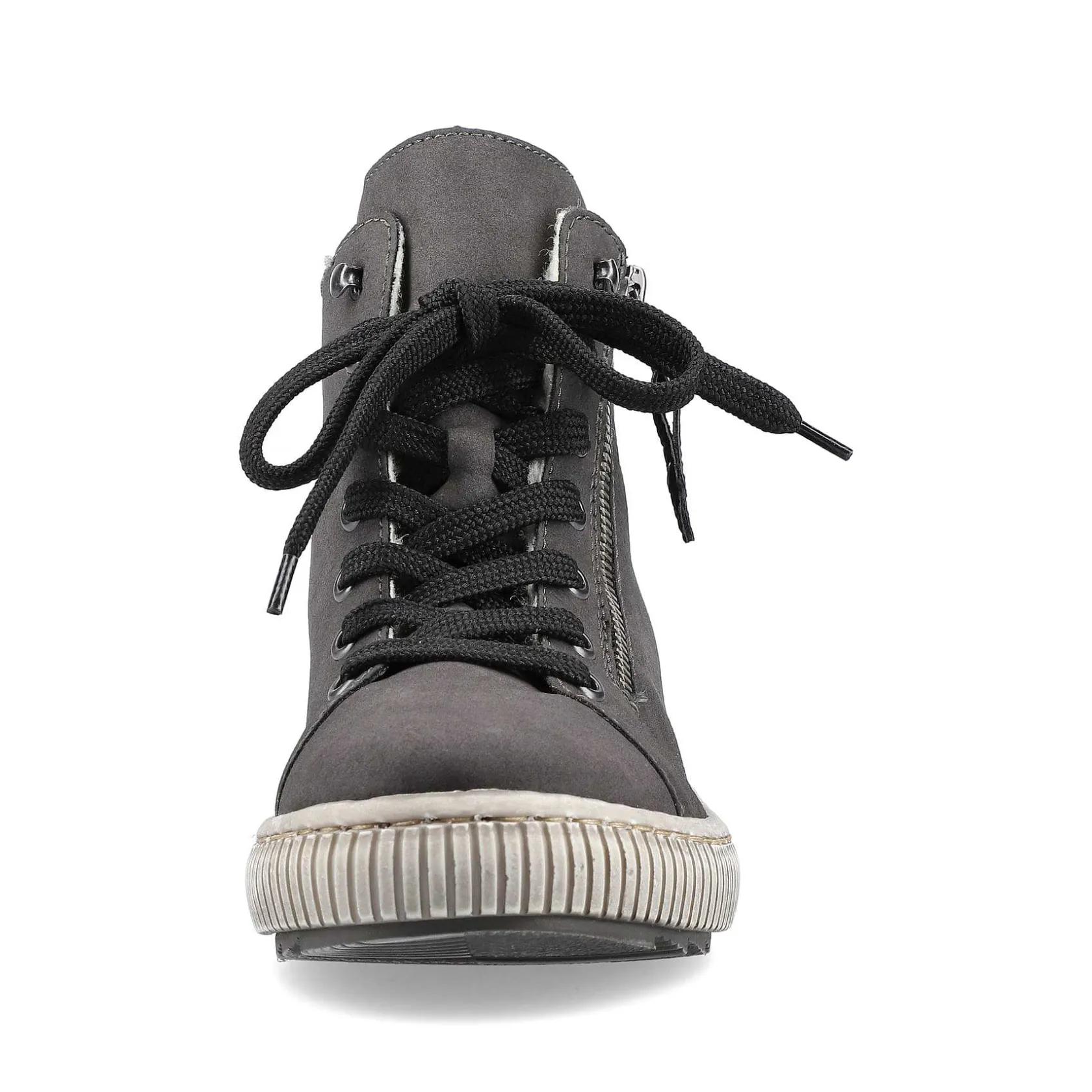 Rieker Low Shoes & Slippers-Women'S Lace-Up Shoes Anthracite