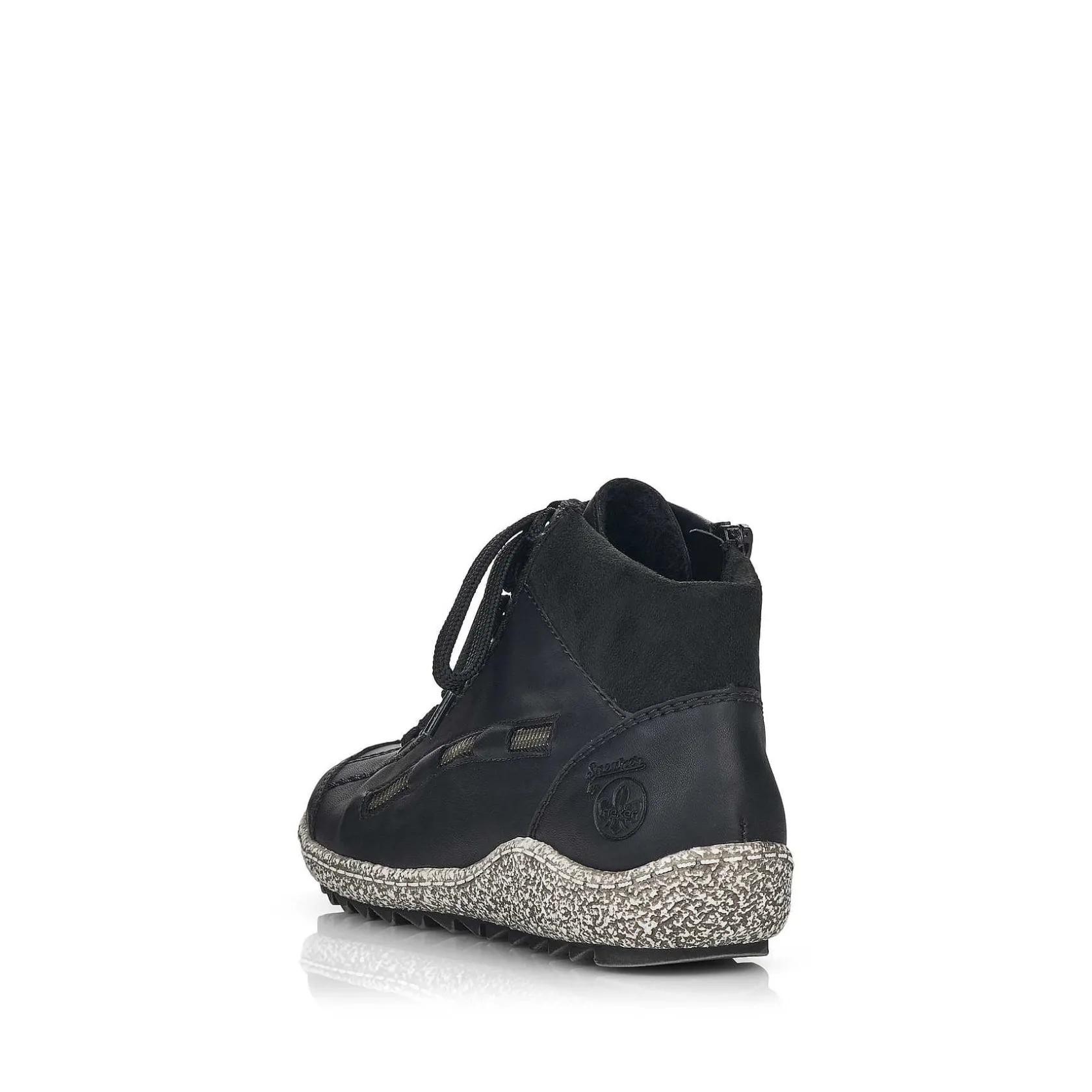 Rieker Low Shoes & Slippers-Women'S Lace-Up Shoes Deep Black