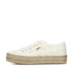 Rieker Low Shoes & Slippers-Women'S Lace-Up Shoes Swan White