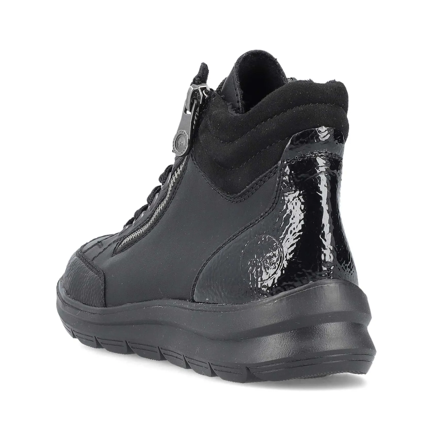 Rieker Low Shoes & Slippers-Women'S Lace-Up Shoes Deep Black