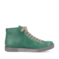 Rieker Low Shoes & Slippers-Women'S Lace-Up Shoes Emerald Green
