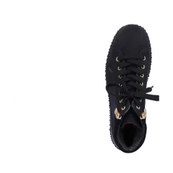 Rieker Low Shoes & Slippers-Women'S Lace-Up Shoes Deep Black