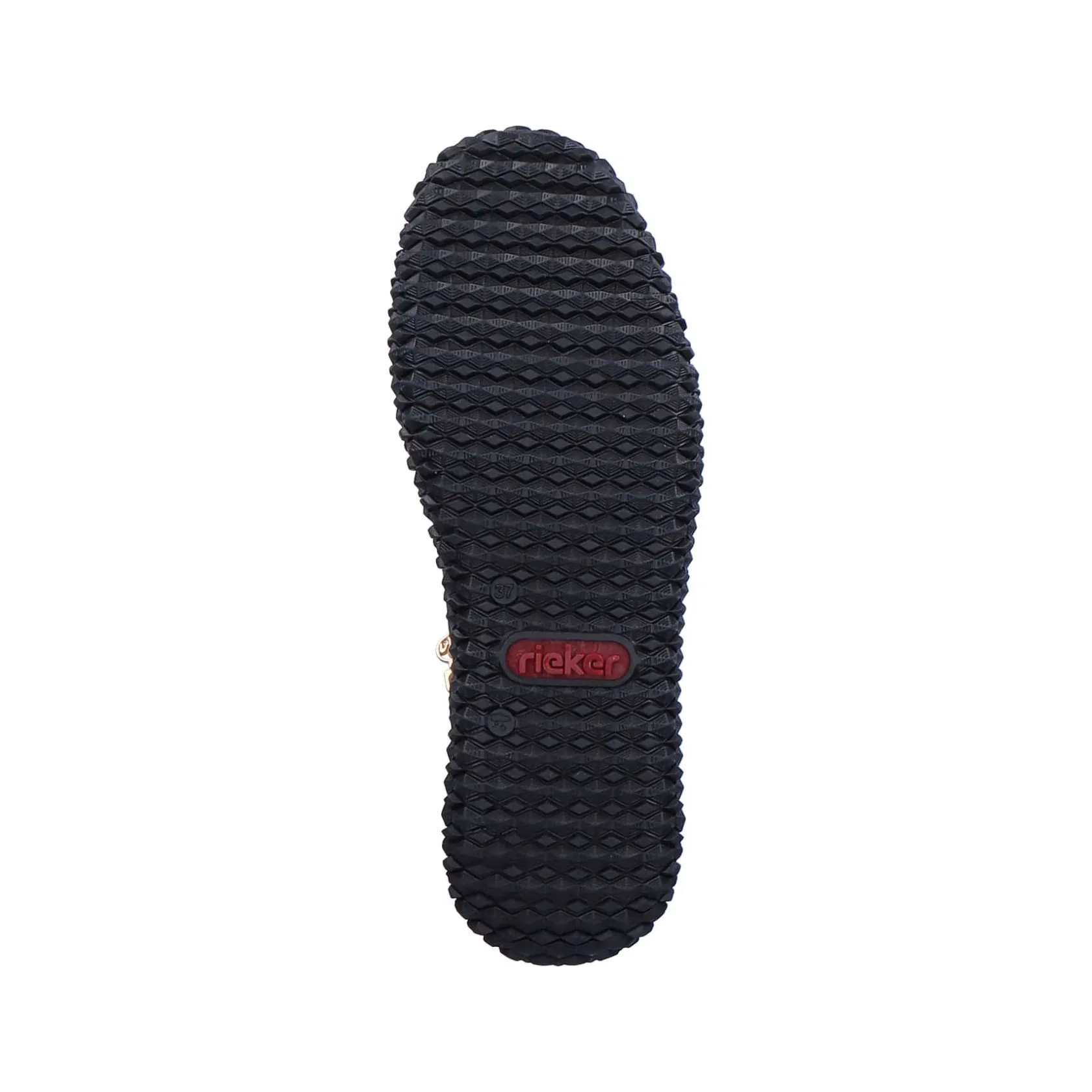Rieker Low Shoes & Slippers-Women'S Lace-Up Shoes Deep Black
