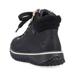 Rieker Low Shoes & Slippers-Women'S Lace-Up Shoes Deep Black