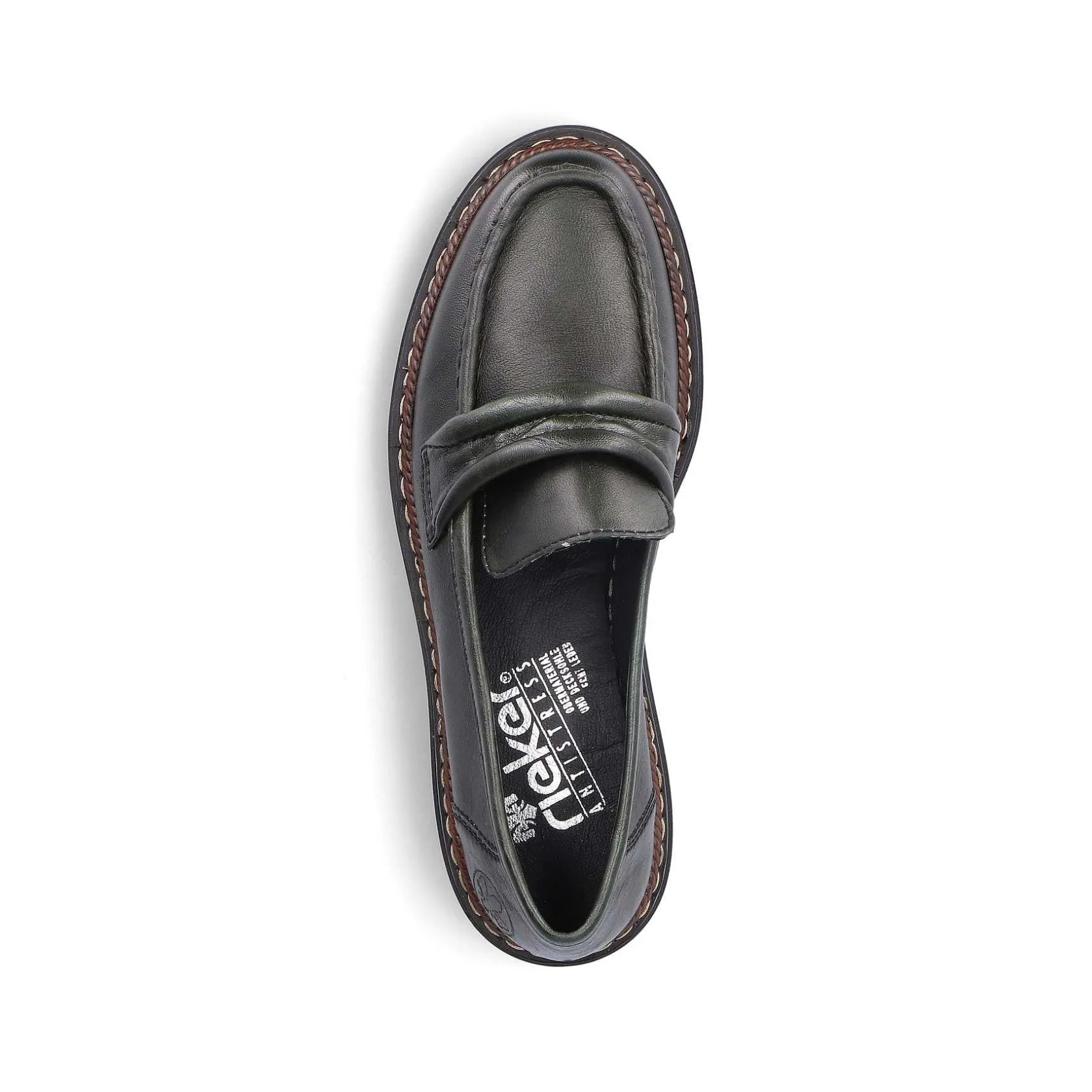 Rieker Loafers & Ballerinas-Women'S Loafers Army Green