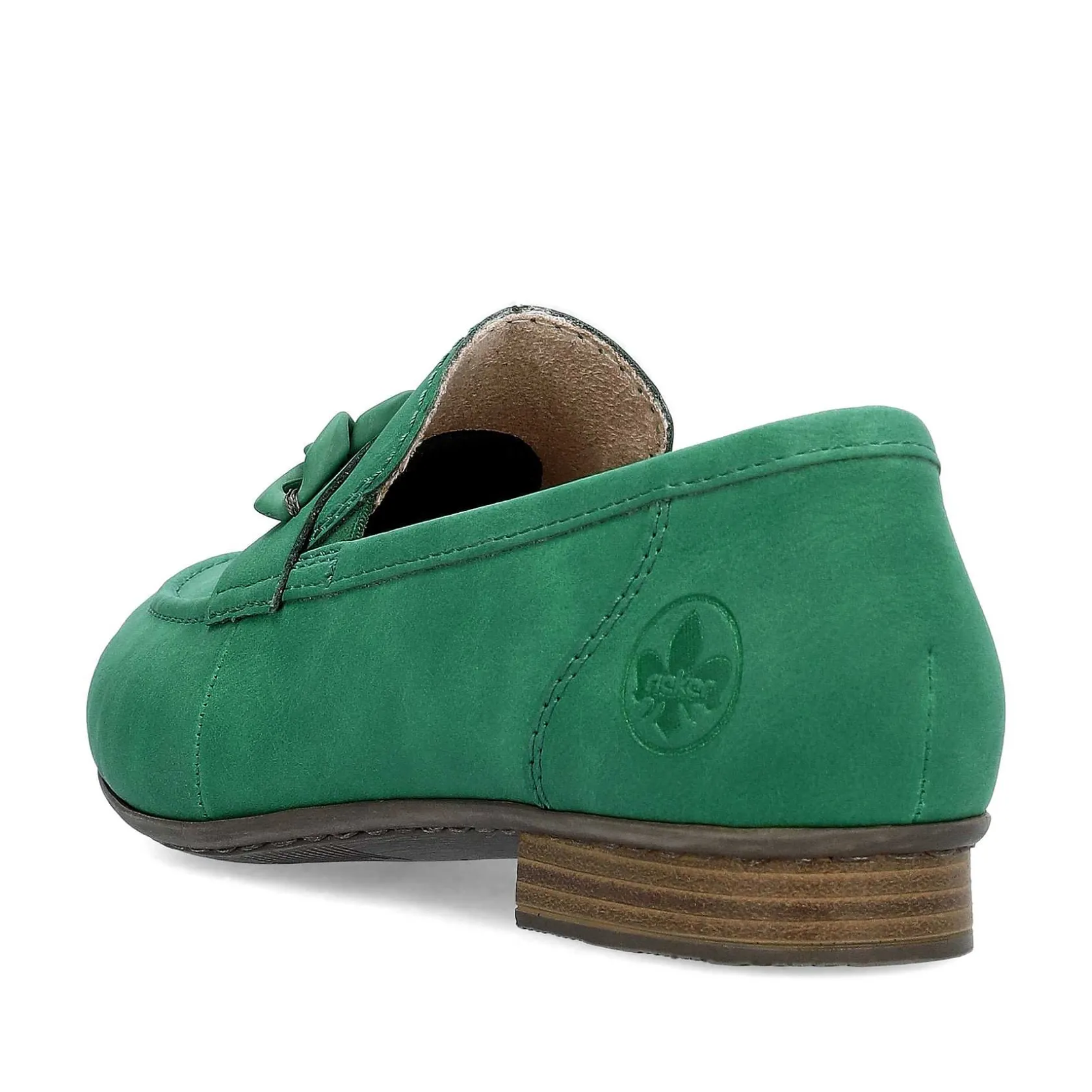 Rieker Summer Shoes-Women'S Loafers Grass Green