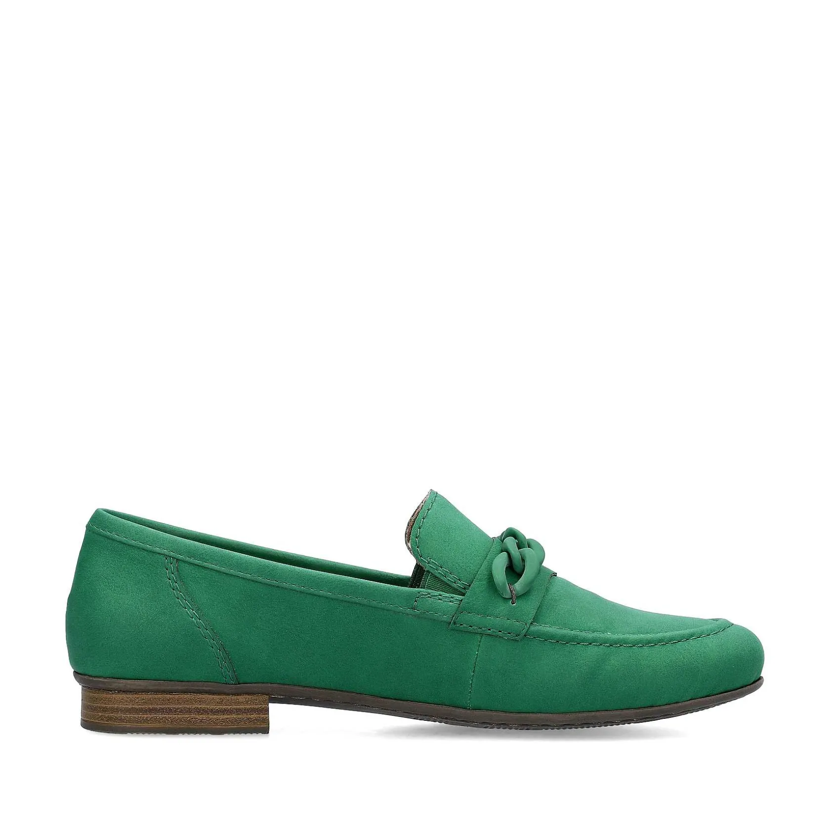 Rieker Summer Shoes-Women'S Loafers Grass Green