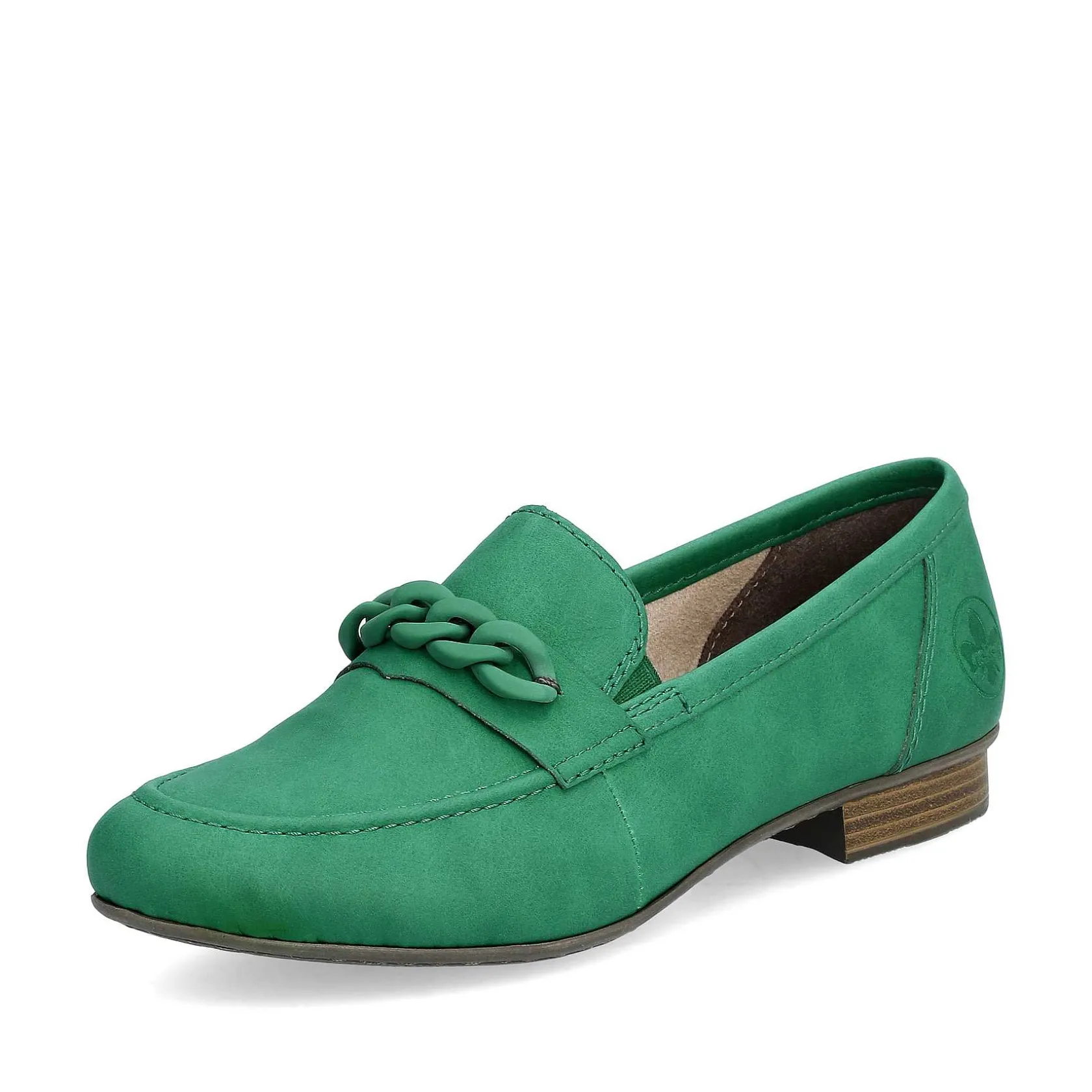 Rieker Summer Shoes-Women'S Loafers Grass Green