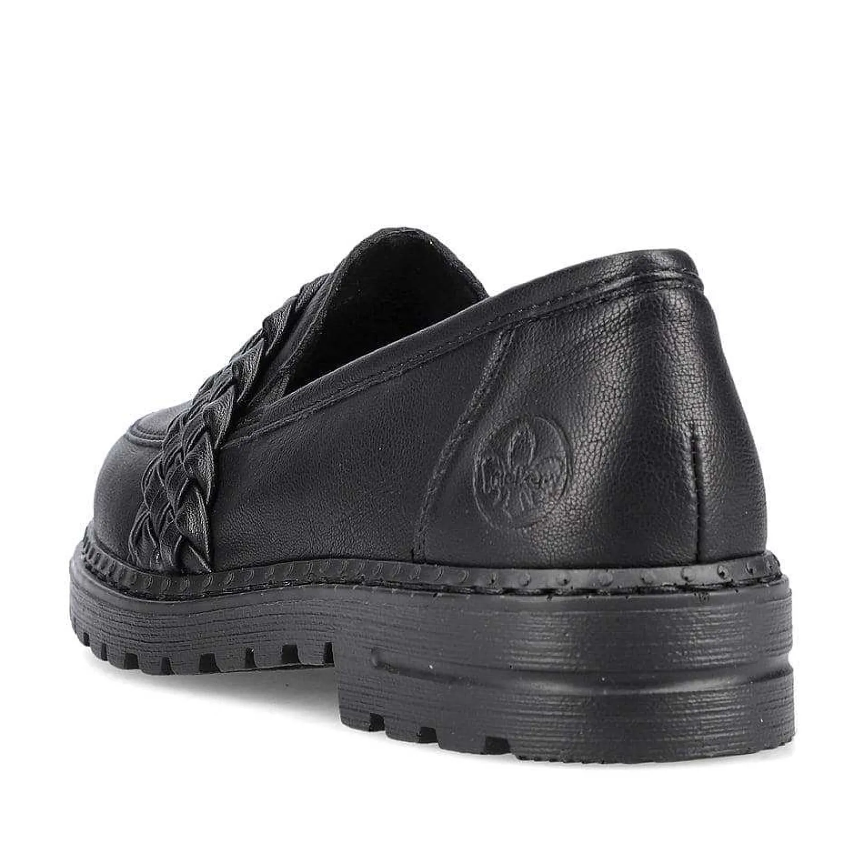 Rieker Loafers & Ballerinas-Women'S Loafers Graphite Black