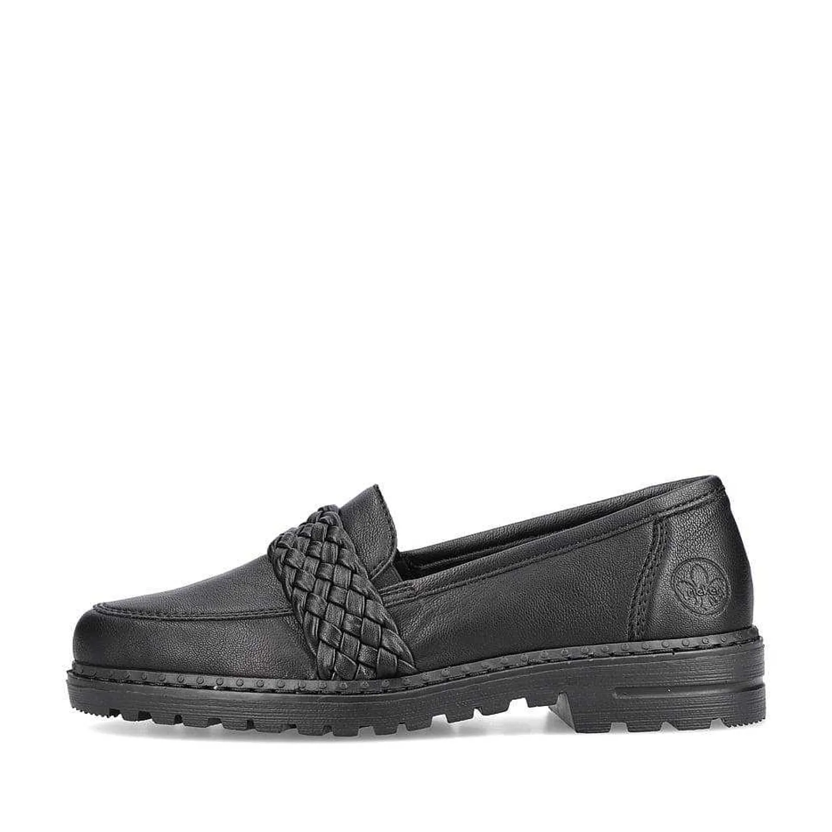 Rieker Loafers & Ballerinas-Women'S Loafers Graphite Black