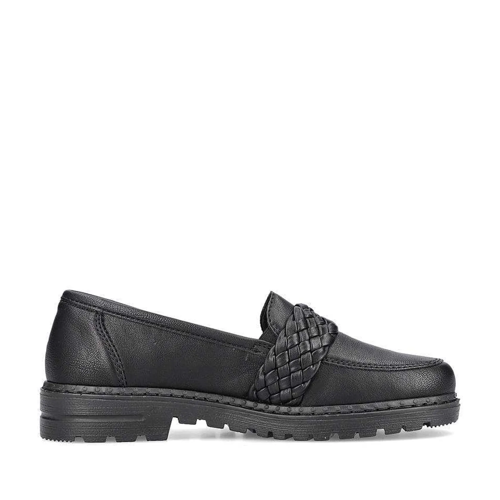 Rieker Loafers & Ballerinas-Women'S Loafers Graphite Black