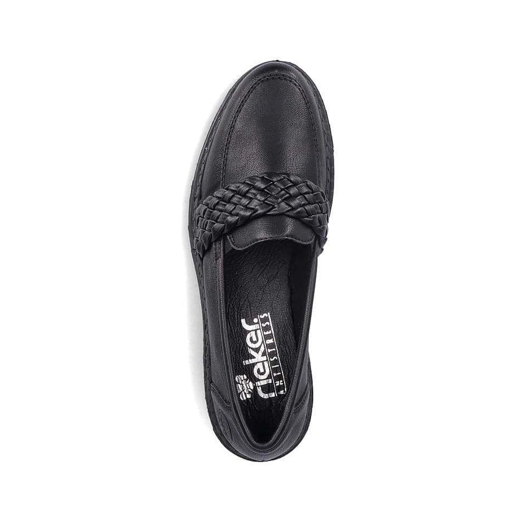 Rieker Loafers & Ballerinas-Women'S Loafers Graphite Black