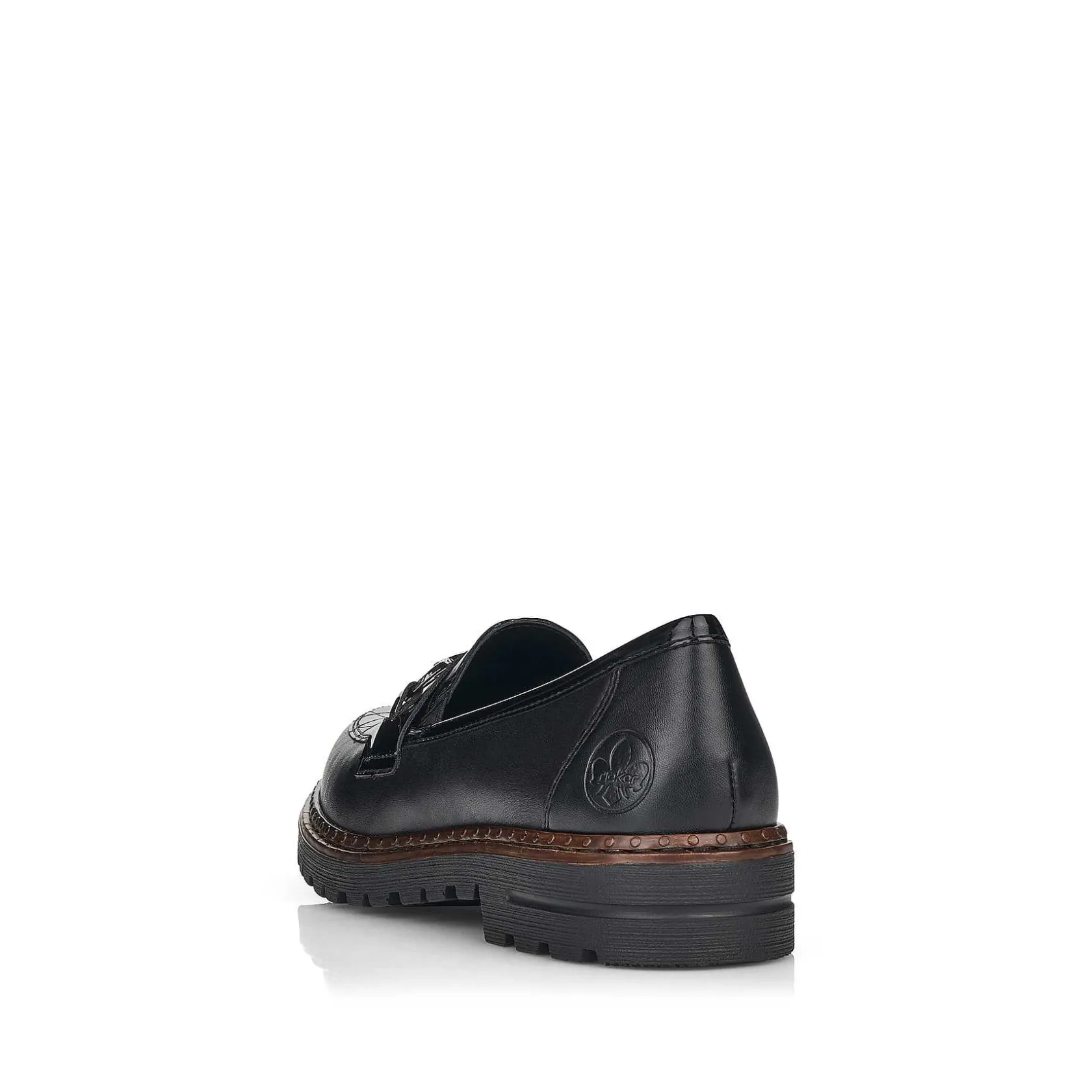 Rieker Loafers & Ballerinas-Women'S Loafers Graphite Black