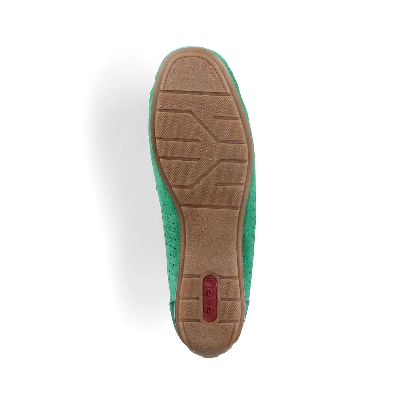 Rieker Colorful Styles-Women'S Loafers Grass Green