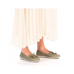 Rieker Loafers & Ballerinas-Women'S Loafers Green Grey