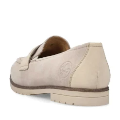 Rieker Business Shoes-Women'S Loafers Light Beige