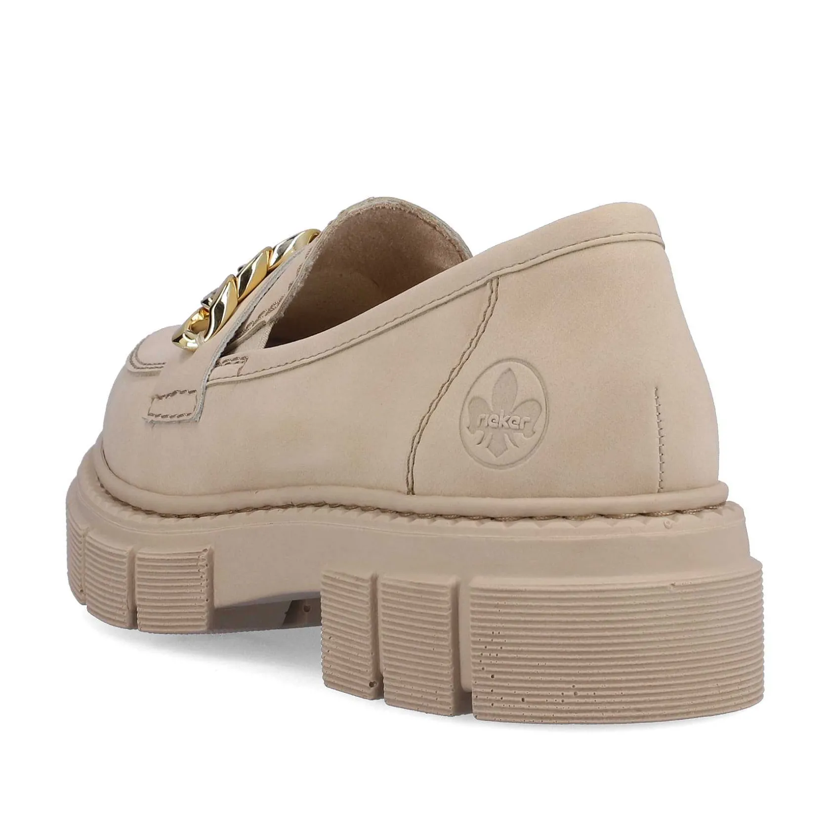 Rieker Business Shoes-Women'S Loafers Light Beige