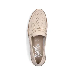 Rieker Loafers & Ballerinas-Women'S Loafers Light Beige