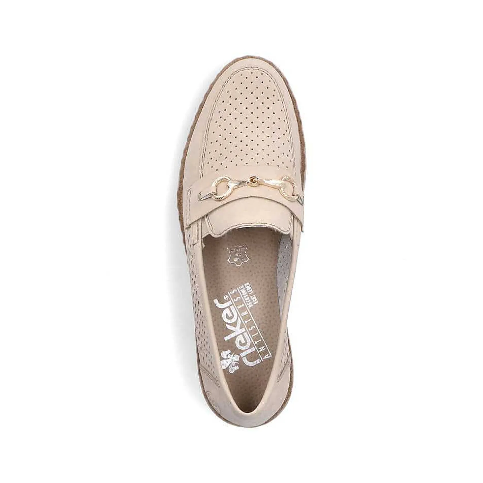 Rieker Loafers & Ballerinas-Women'S Loafers Light Beige