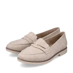 Rieker Business Shoes-Women'S Loafers Light Beige