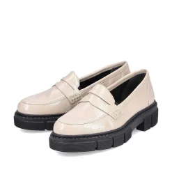Rieker Loafers & Ballerinas-Women'S Loafers Light Beige