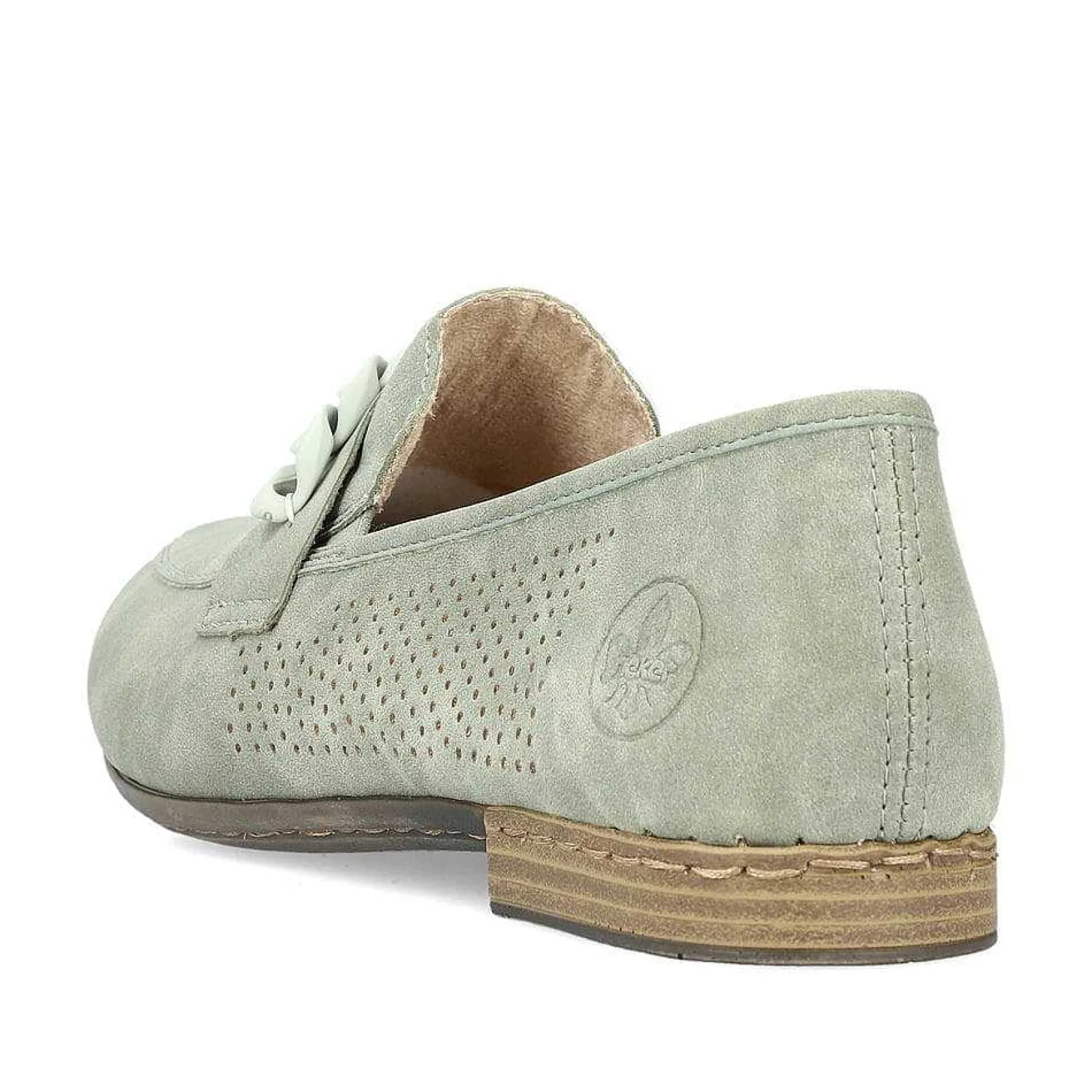Rieker Colorful Styles-Women'S Loafers Mint Green