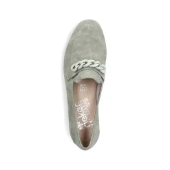 Rieker Colorful Styles-Women'S Loafers Mint Green