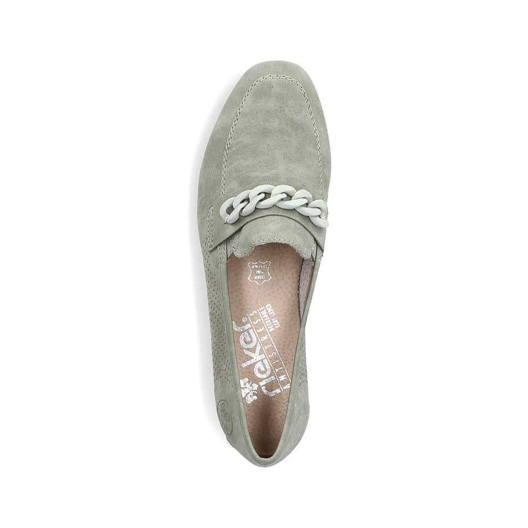 Rieker Colorful Styles-Women'S Loafers Mint Green