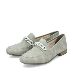Rieker Colorful Styles-Women'S Loafers Mint Green