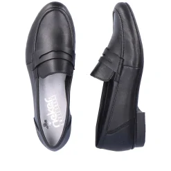 Rieker Business Shoes-Women'S Loafers Night Black