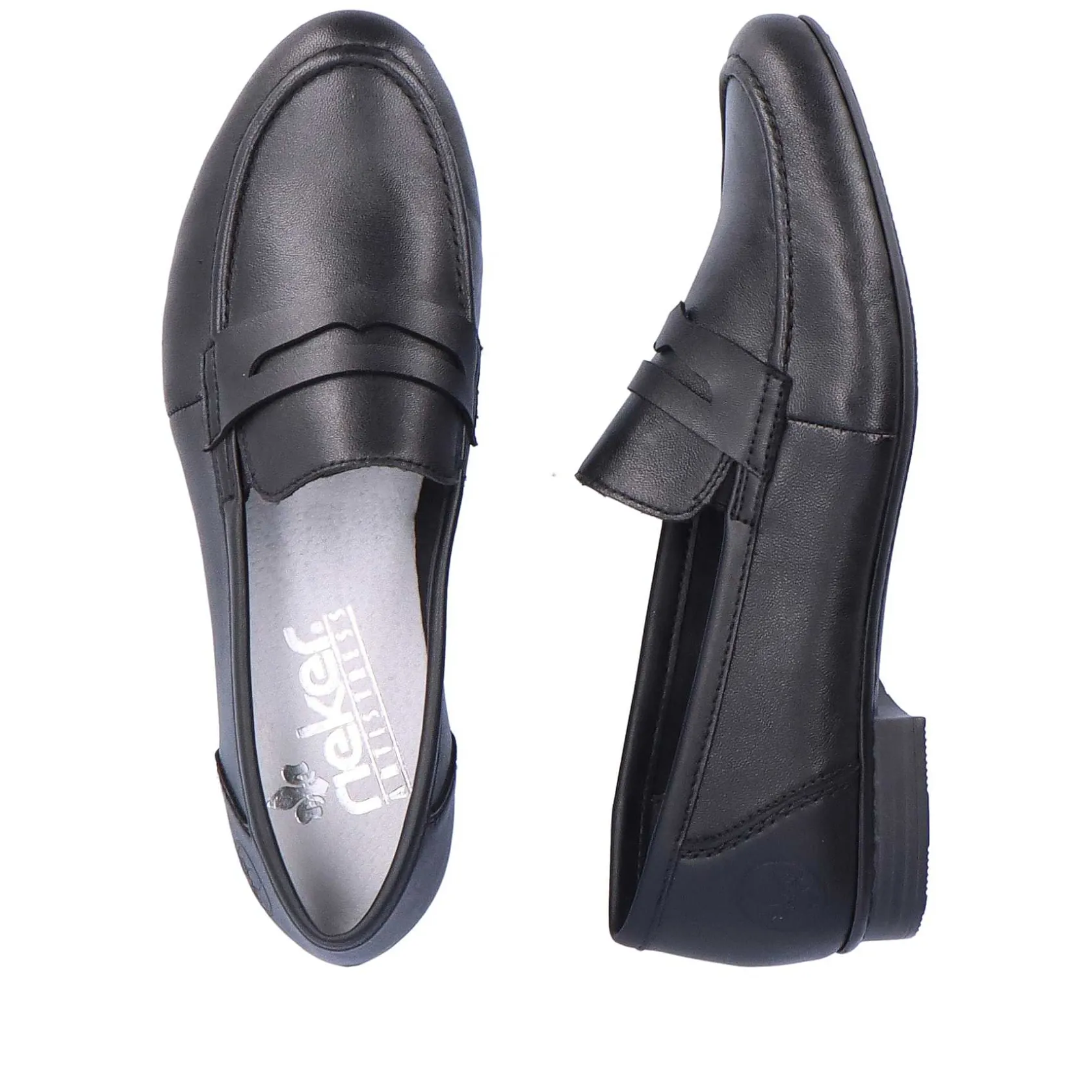 Rieker Business Shoes-Women'S Loafers Night Black