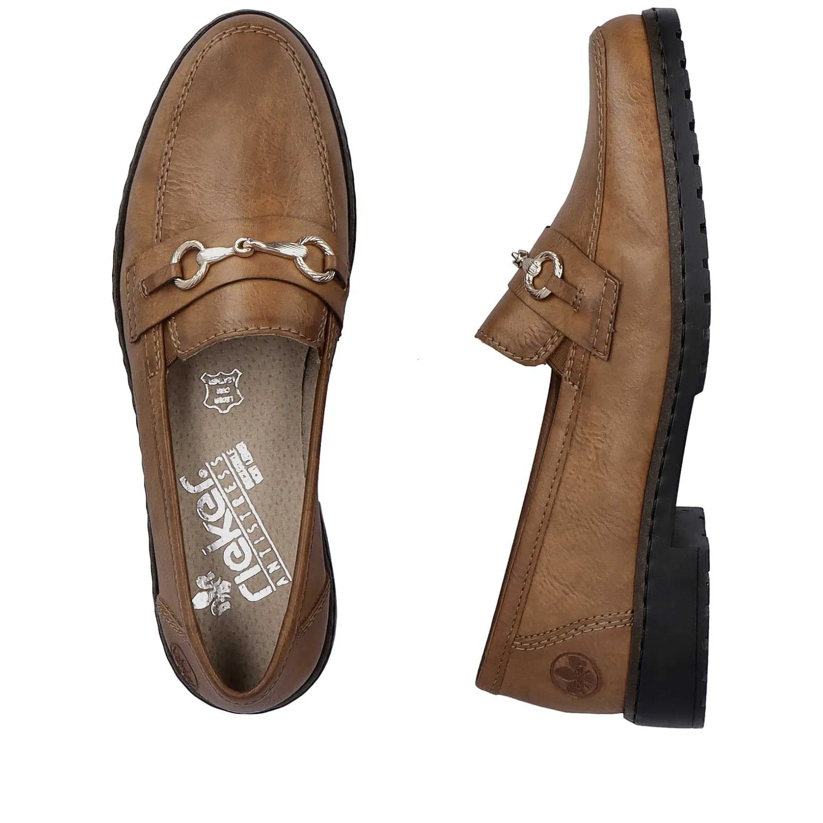 Rieker Loafers & Ballerinas-Women'S Loafers Nougat Brown