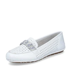 Rieker Business Shoes-Women'S Loafers Pure White