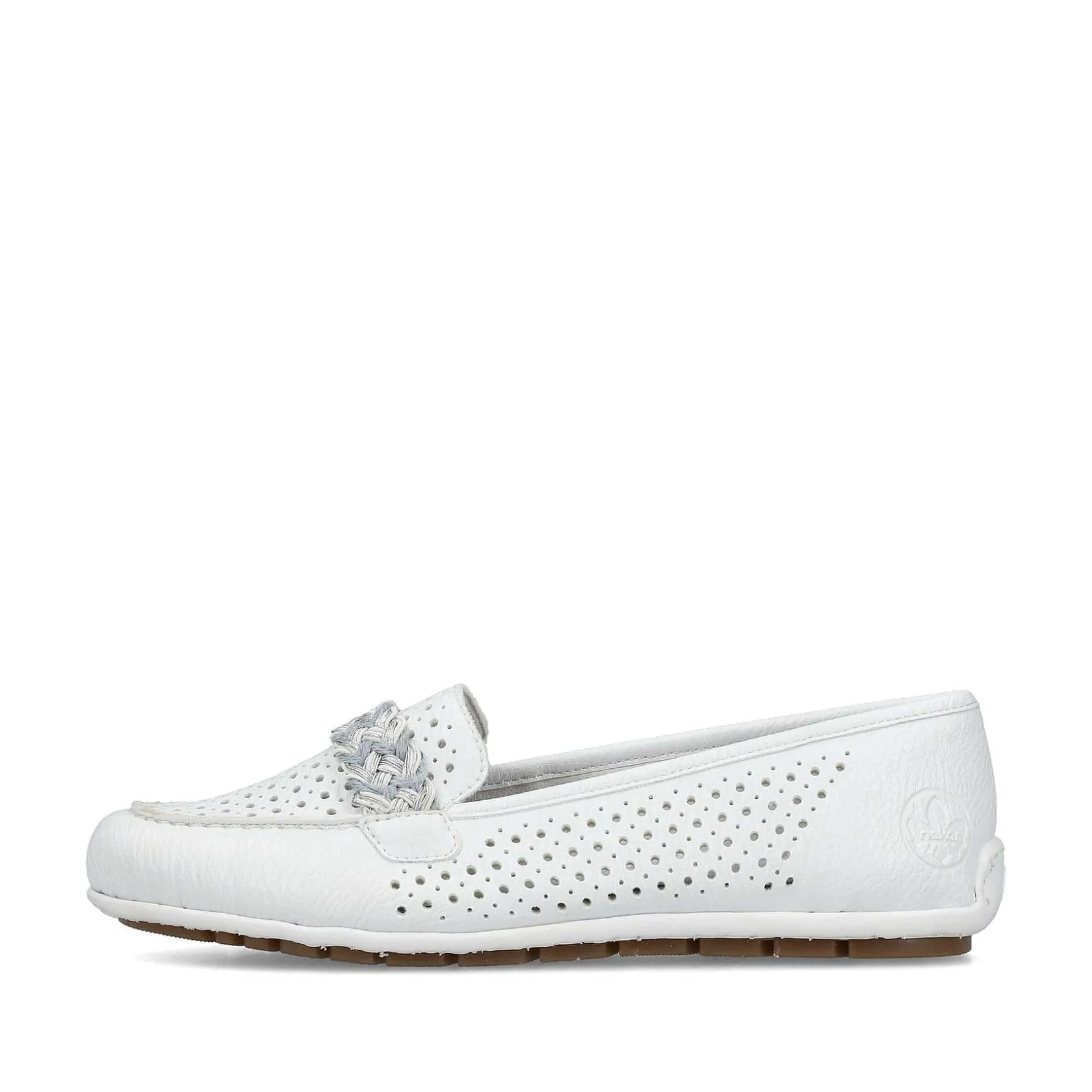Rieker Business Shoes-Women'S Loafers Pure White