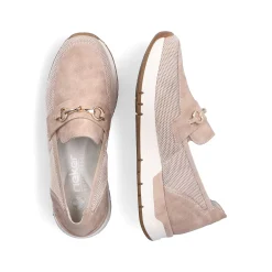 Rieker Vegan-Women'S Loafers Soft Pink