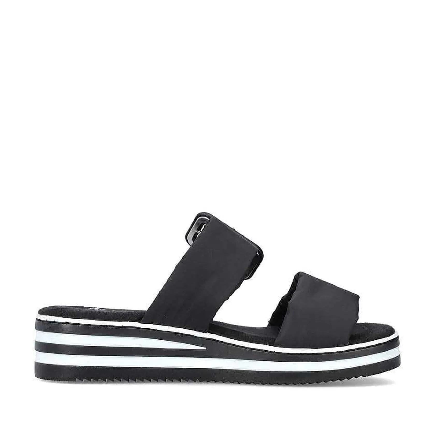 Rieker Mules & Slippers-Women'S Mules Asphalt Black