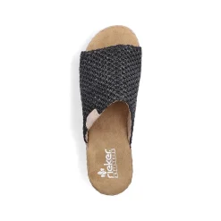 Rieker Mules & Slippers-Women'S Mules Asphalt Black