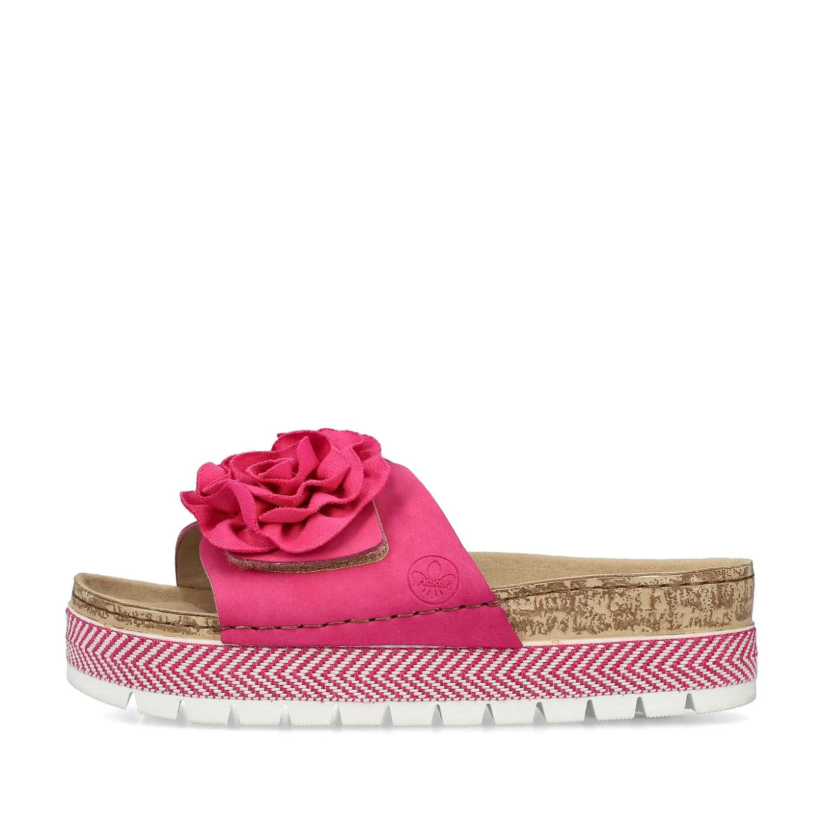 Rieker Colorful Styles-Women'S Mules Blood Pink